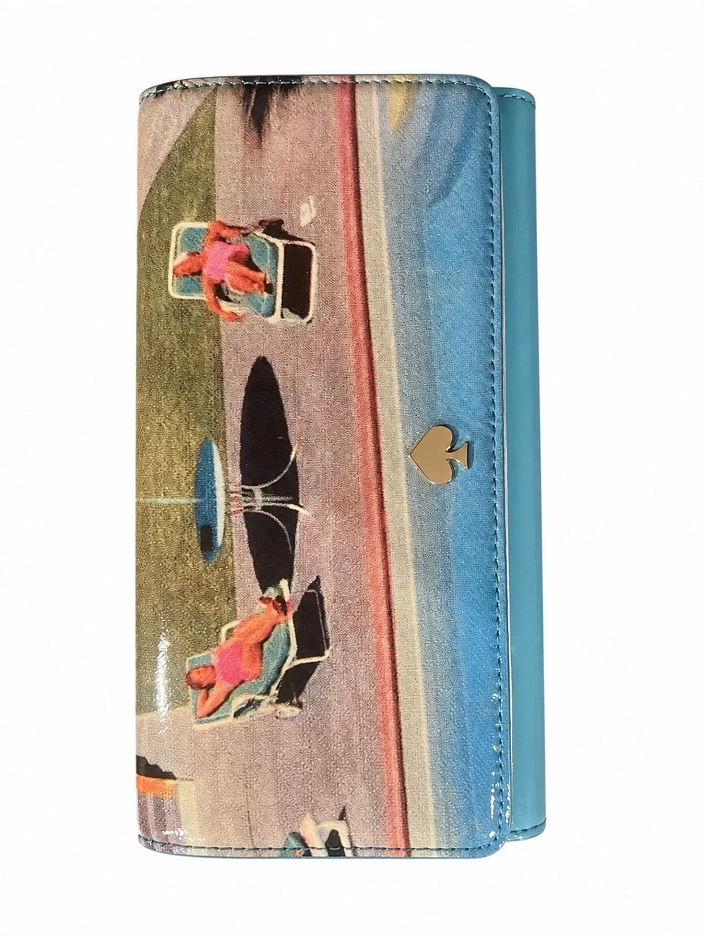 kate spade All in a Day’s Work Shannon Wallet, patent leather, with box